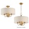 Maxim Lighting Bongo 4-Light Pendant/Semi-Flush Mount, Natural Aged Brass 10013OMNAB - alternate 3